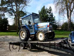 Tractor delivery to Buckinghamshire
