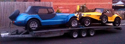 Kit car transport by Auto-Haul